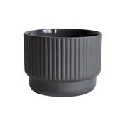 Home and Kitchen, Archive Studio, Cappucchino Becher "Column", 120ml - dunkelgrau