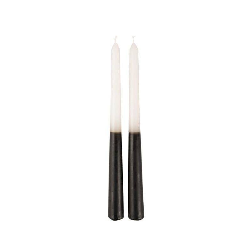 OMBRE Stabkerzen von Present Time 2er Set in 4 verschiedenen Farb-Kombinationen , Höhe 25 cm, Durchmesser 2,3 cm, Online-Shop Home-and-Kitchen.de