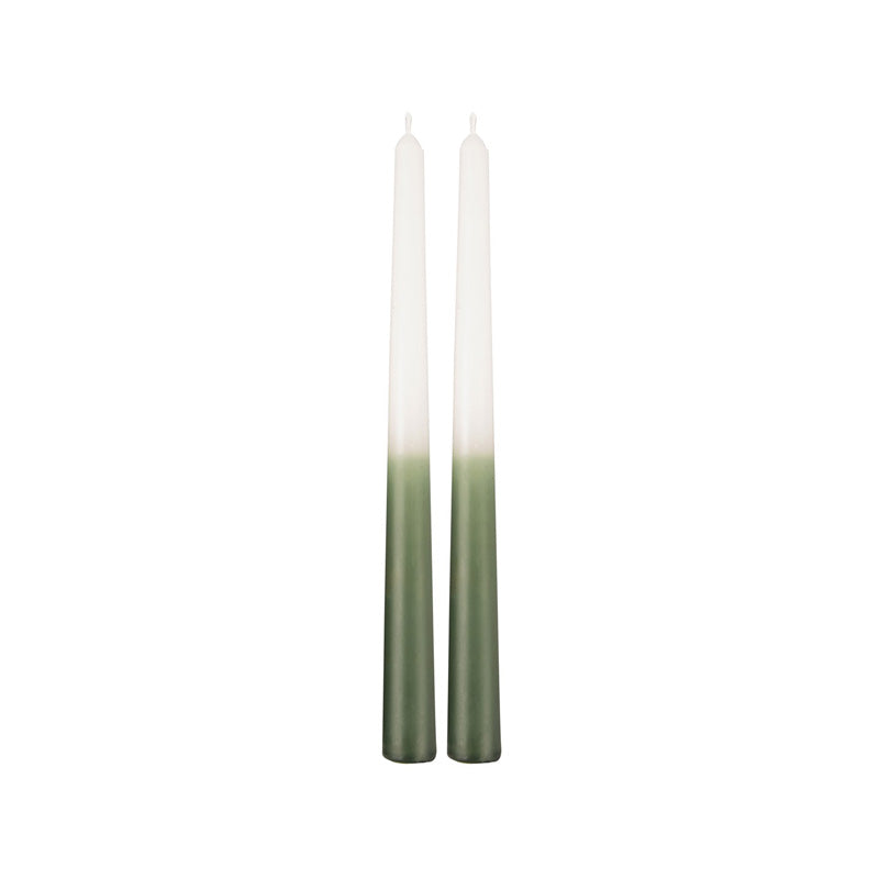 OMBRE Stabkerzen von Present Time 2er Set in 4 verschiedenen Farb-Kombinationen , Höhe 25 cm, Durchmesser 2,3 cm, Online-Shop Home-and-Kitchen.de