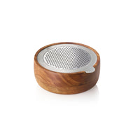 Home and Kitchen, AdHoc, Feinreibe "CutnServe", Edelstahl, Holz, braun, AHM-GG30