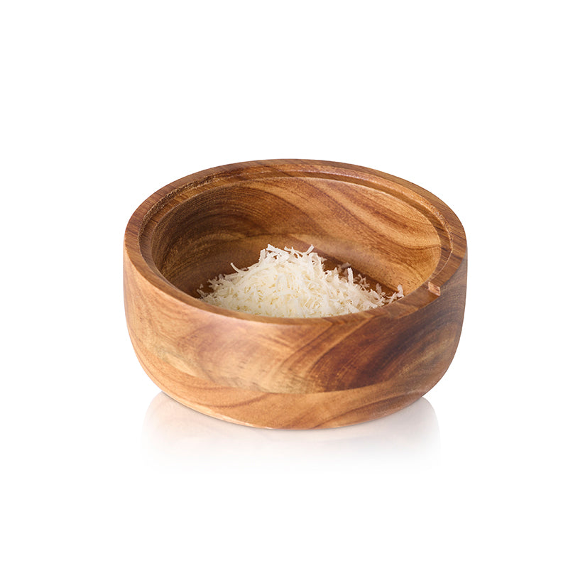 Home and Kitchen, AdHoc, Feinreibe "CutnServe", Edelstahl, Holz, braun, AHM-GG30