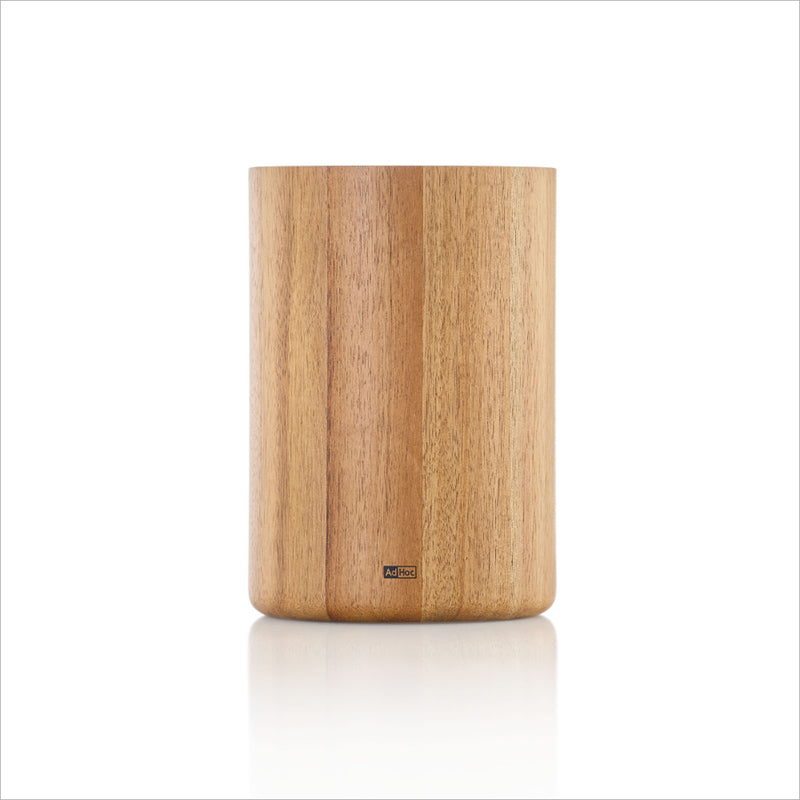 AdHoc Weinkühler, Sekt-, Getränke - Kühler VINE - Holz + Edelstahl bei home-and-kitchen.de