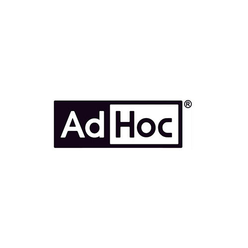 Logo AdHoc, eigenes Designerteam entwickelt Pfeffer-/Salzmühlen, Mörser, Reiben aus Holz