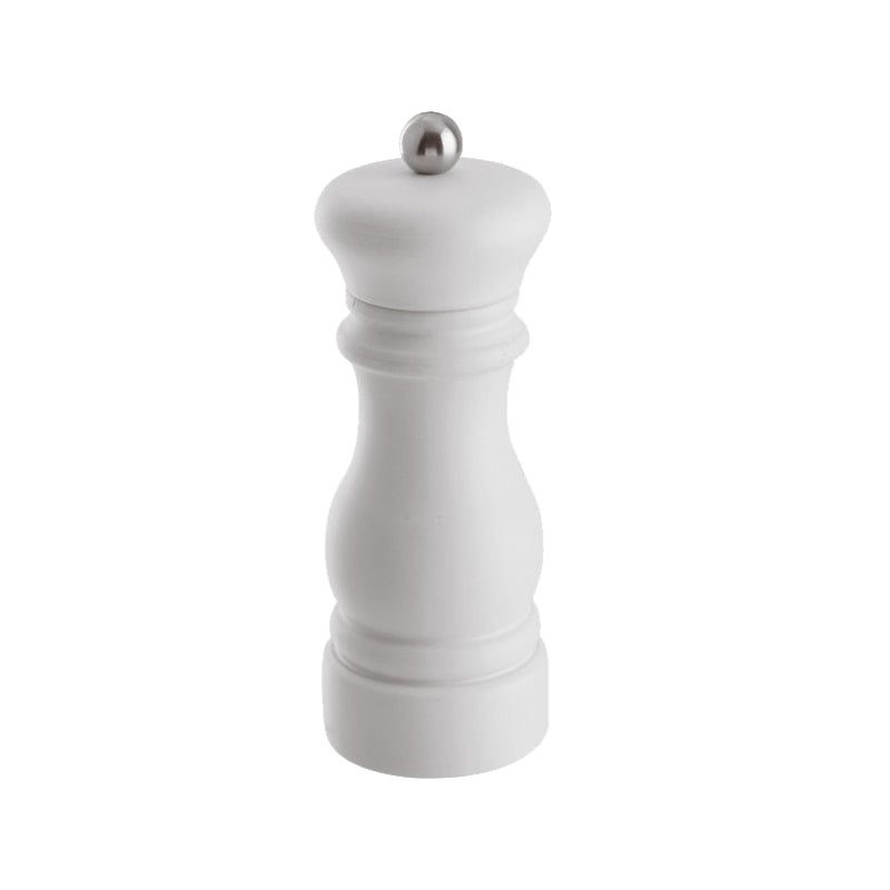 Arthur Krupp Pfeffermühle aus Holz 16 cm Farbe weiß matt im Home-and-Kitchen.de Online Shop