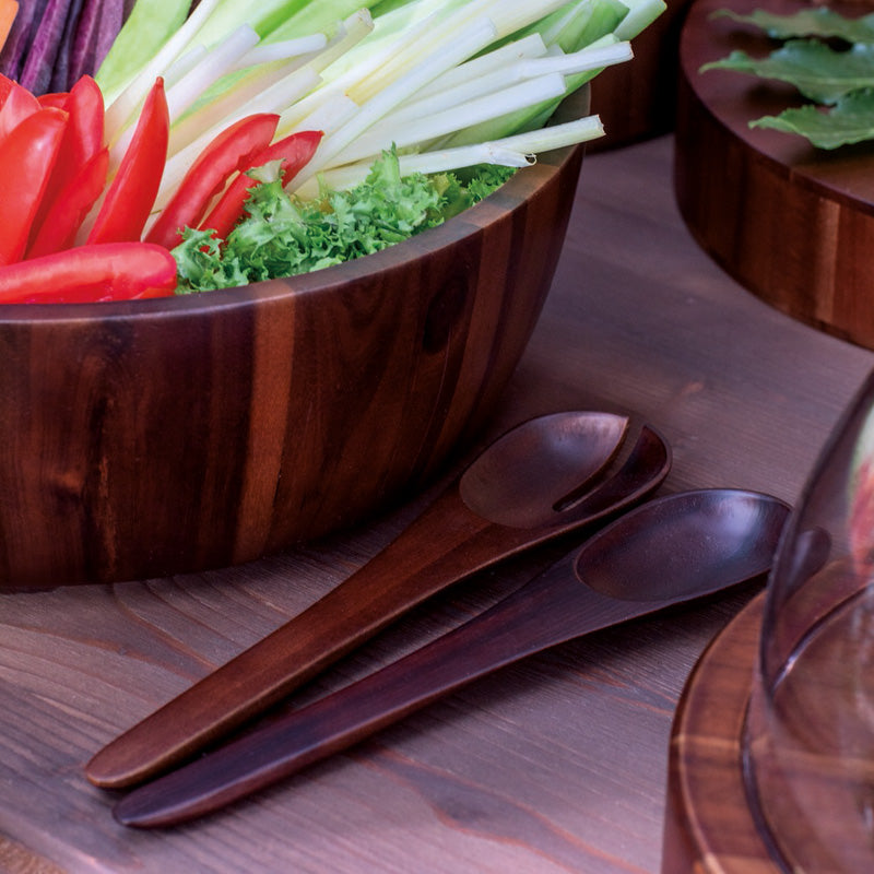 Arthur Krupp Salatbesteck Radici Akazienholz Massivholz 2 teilig im Home-and-Kitchen.de Online Shop