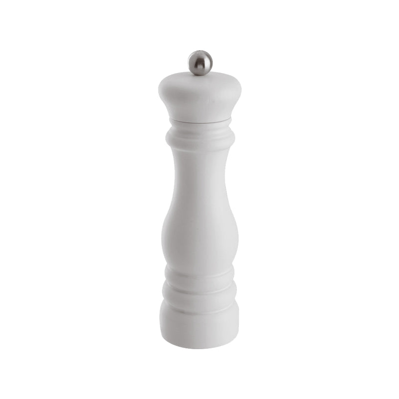 Arthur Krupp Salzmühle aus Holz 20 cm Farbe weiß matt im Home-and-Kitchen.de Online Shop