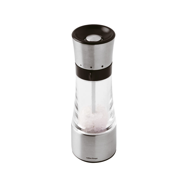Arthur Krupp Salzmühle Edelstahl gebürstet 18 cm im Home-and-Kitchen.de Online Shop