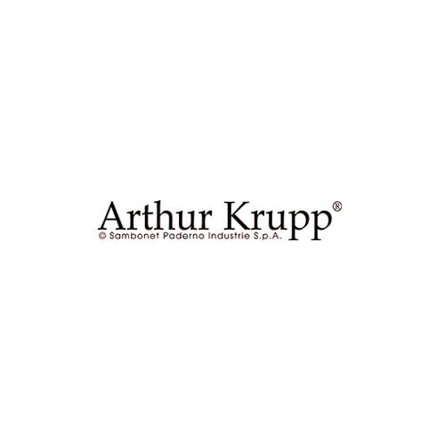 Arthur Krupp-Logo, Geschirr aus Porzellan und Keramik, Servierbretter und Salatbesteck aus Akazienholz, Pfeffer- und Salzmühlen aus Holz oder Edelstahl/Acryl