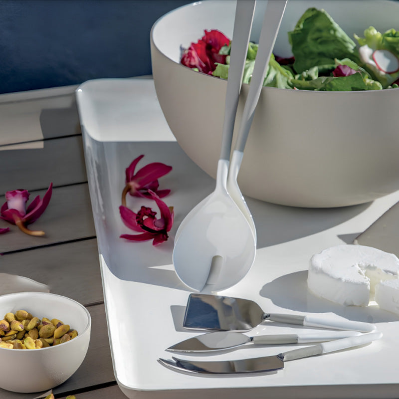 Dekobeispiel be home, große Schüssel Easton, beige, Aluminium, Durchmesser 30 cm,  Emaille weiß, lebensmittelecht im Home-and-Kitchen Online Shop