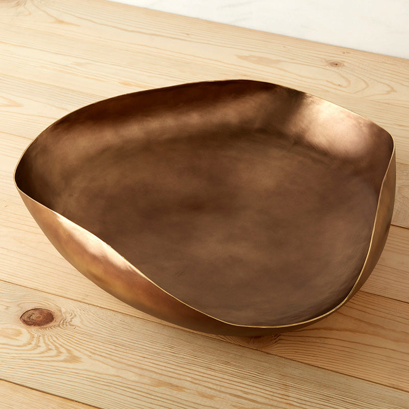 Im Home-and-Kitchen Online Shop, be home, Galina Dekoschale, 47 cm, antik bronze, Metall