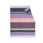 Biederlack Plaid mit Fransen AMUSE - 130x170 - gestreift im Home-and-Kitchen Online Shop