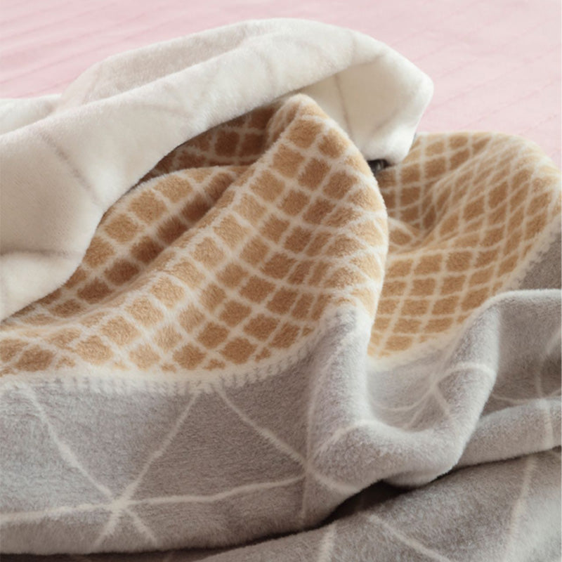 Mustermix bei Biederlack Wohndecke BOHO - 150 x 200 cm, grau-braun-natur,  im Home & Kitchen Online Shop