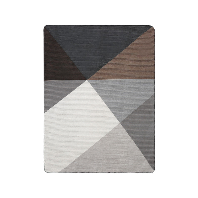 Komplettansicht Biederlack Wohndecke FEEL GRAPHIC - 150 x 200, mit Zierstichrand, im Home & Kitchen Online Shop