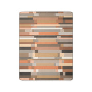Biederlack Decke - Wohndecke - Kuscheldecke Patch 150x200,  gestreift, Erdtöne, im Home-and-Kitchen Online Shop