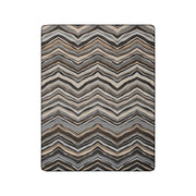 Komplettansicht Biederlack Wohndecke WILD LINES - 150 x 200,  GRS (Global Recycled Standard) im Home & Kitchen Online Shop