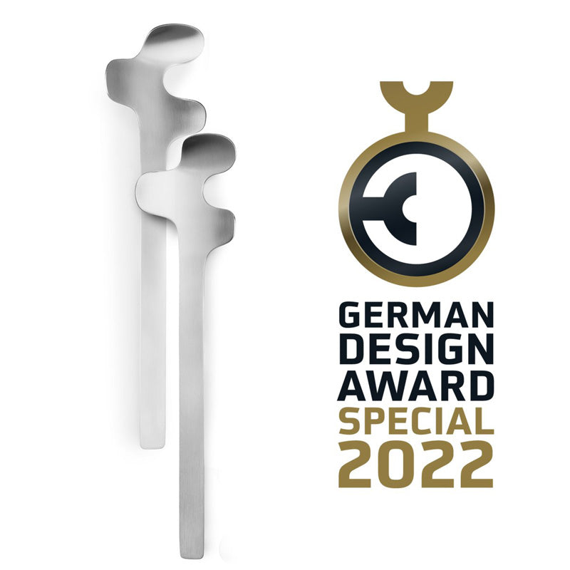 Salatbesteck Leaf von Born in Sweden, ausgezeichnet mit dem German Design Award