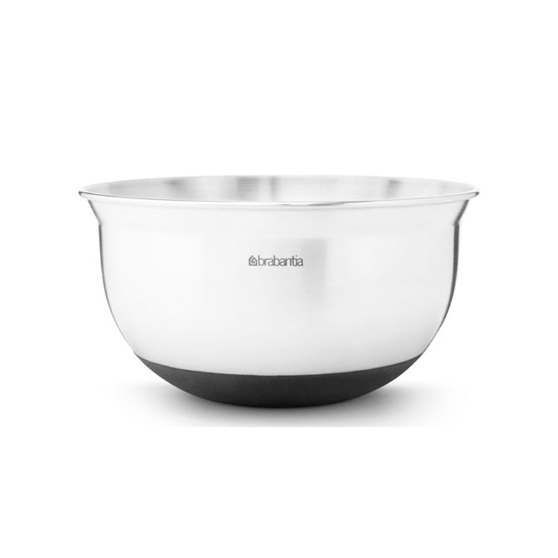 Brabantia Edelstahl Rührschüssel PROFILE mit rutschfestem Boden - 3 l, ∅ 26 cm im Online Shop von Home & Kitchen