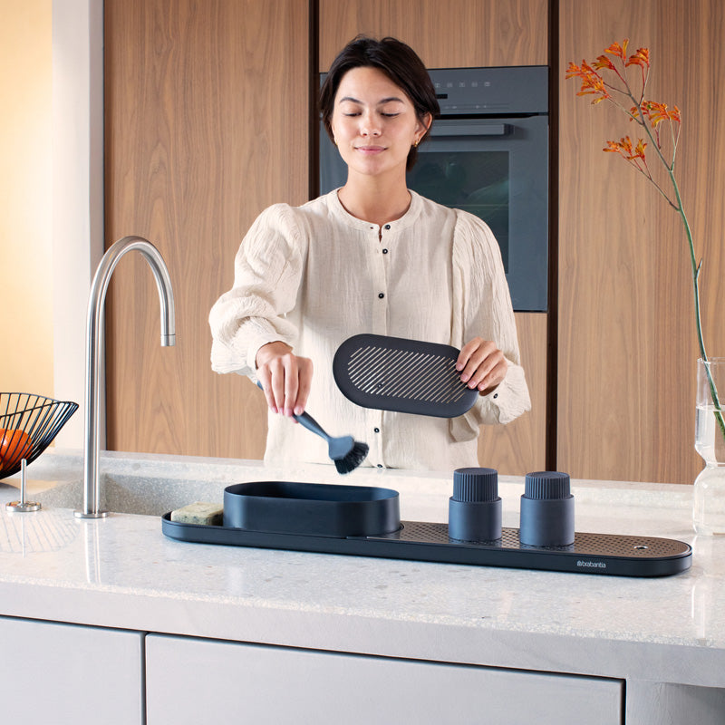 Einsatz Brabantia Spül - Organizer SinkStyle + Trockenablage, Länge 75 cm - Im Online-Shop von Home & Kitchen