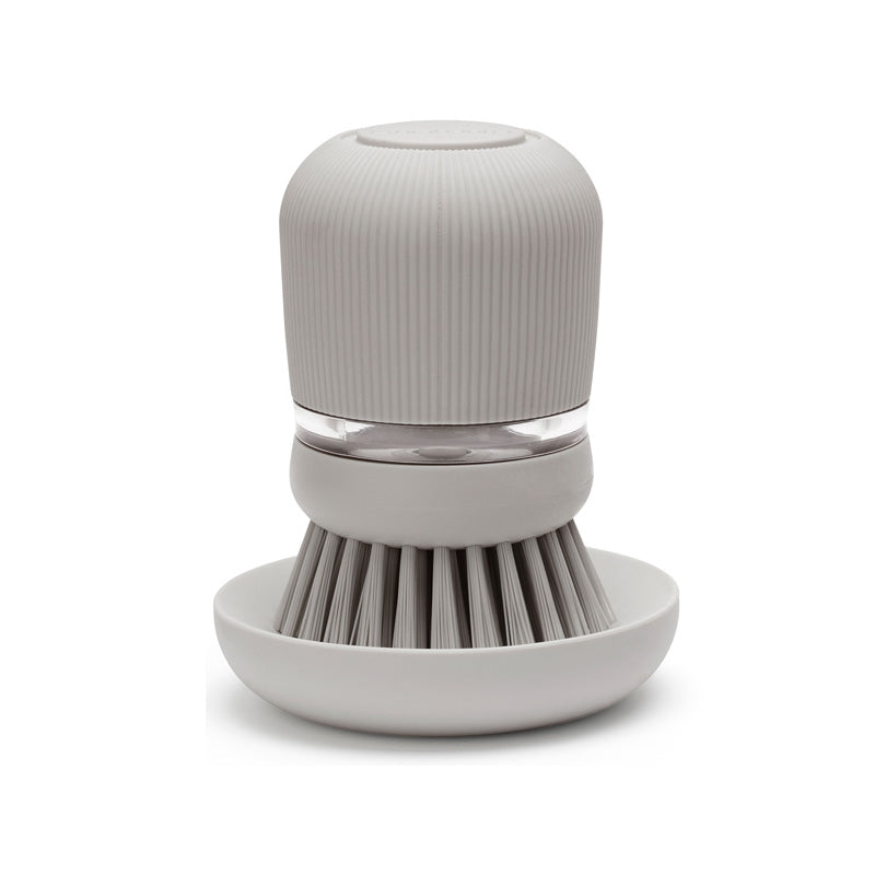 Brabantia Spülbürste mit integriertem Spülmittelspender in Grau im Home & Kitchen Online-Shop