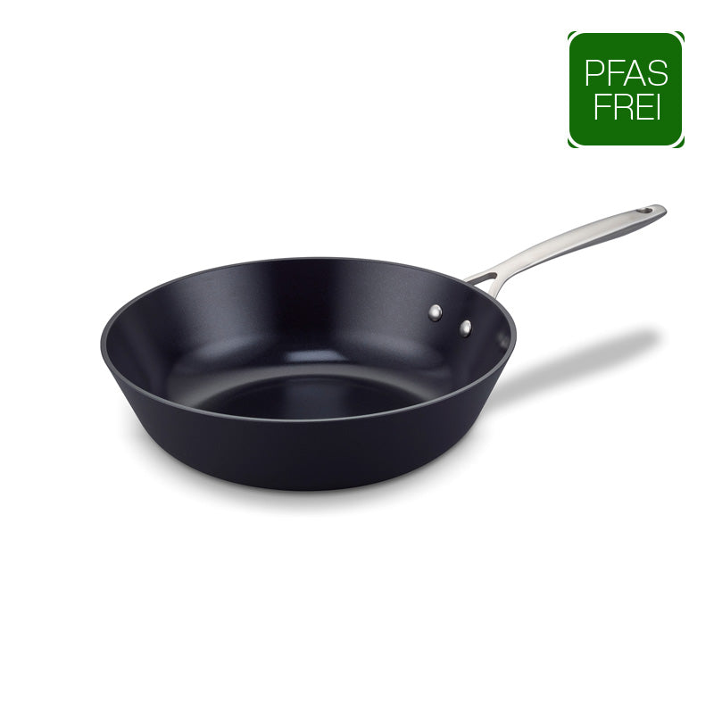 Brabantia Wok 30cm aus Aluminium mit PFAS-freier Keramikbeschichtung - dunkelblau im Home & Kitchen Online-Shop