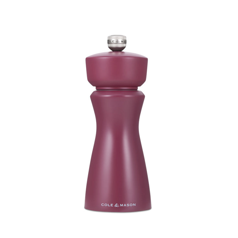 Cole & Mason Kenton Salz - oder Pfeffermühle in der Farbe Sichuan (dunkles rot), im Home & Kitchen Online Shop