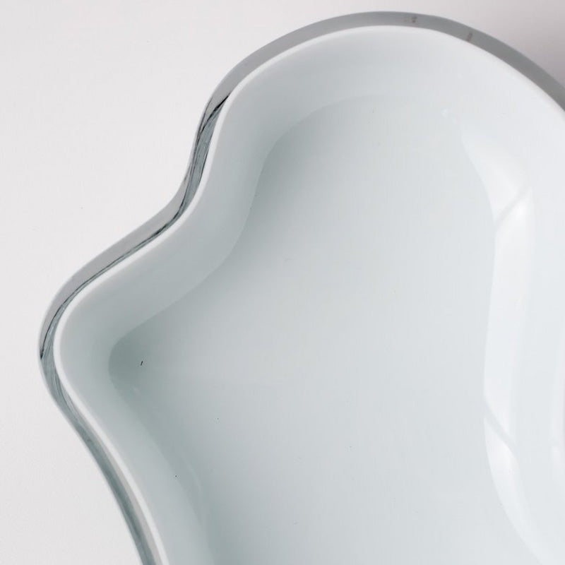 Innenansicht Glasschale / Vase  Coral  von Element Accessories, aus 9 mm dickem Glas