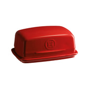 Emile Henry Keramik Butterdose – rot  für 250 Gramm Butter im Home-and-Kitchen Online Shop