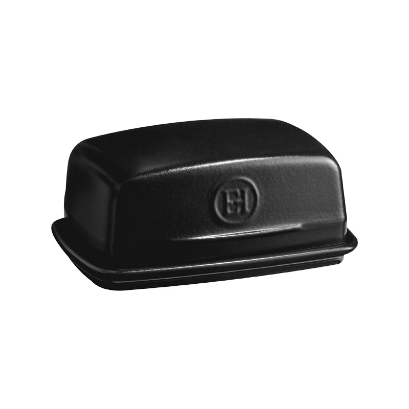 Emile Henry Keramik Butterdose – schwarz – truffe für 250 Gramm Butter im Home-and-Kitchen Online Shop