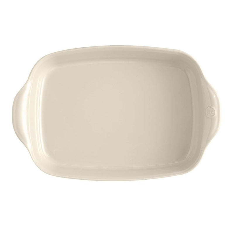 Grosse Auflaufform Ultime, von Emile Henry, Frankreich, 42 cm Länge, in 2 Farben, HR Keramik, spülmaschinengeeignet, rechteckige Form, Portionen für 4-6 Personen, für Mikrowelle und Gefrierschrank
