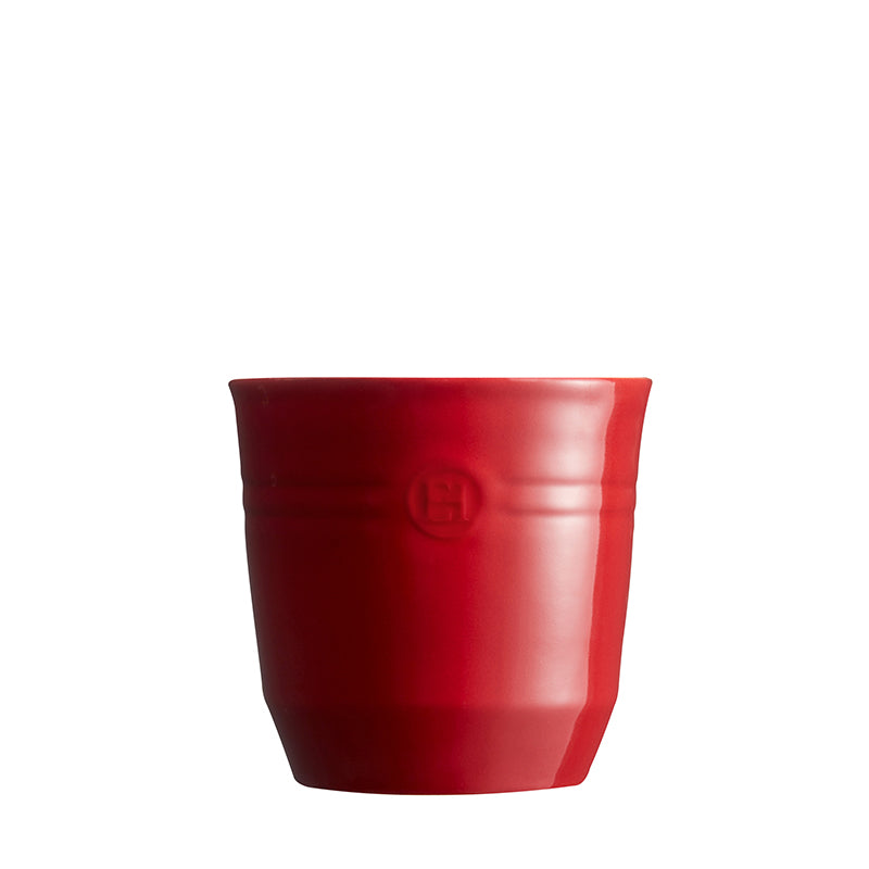 von Emile Henry: Utensilienbehälter für Küchenwerkzeug,  aus HR Keramik, 3 Farben, Lieferung ohne Inhalt
Höhe 16,5 cm /Ø 16 cm, Online-Shop Home-and-Kitchen.de