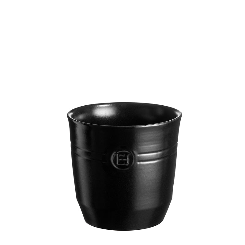 Logo von Emile Henry auf dem Utensilienbehälter, Höhe 16,5 cm /Ø 16 cm, Online-Shop Home-and-Kitchen.de
