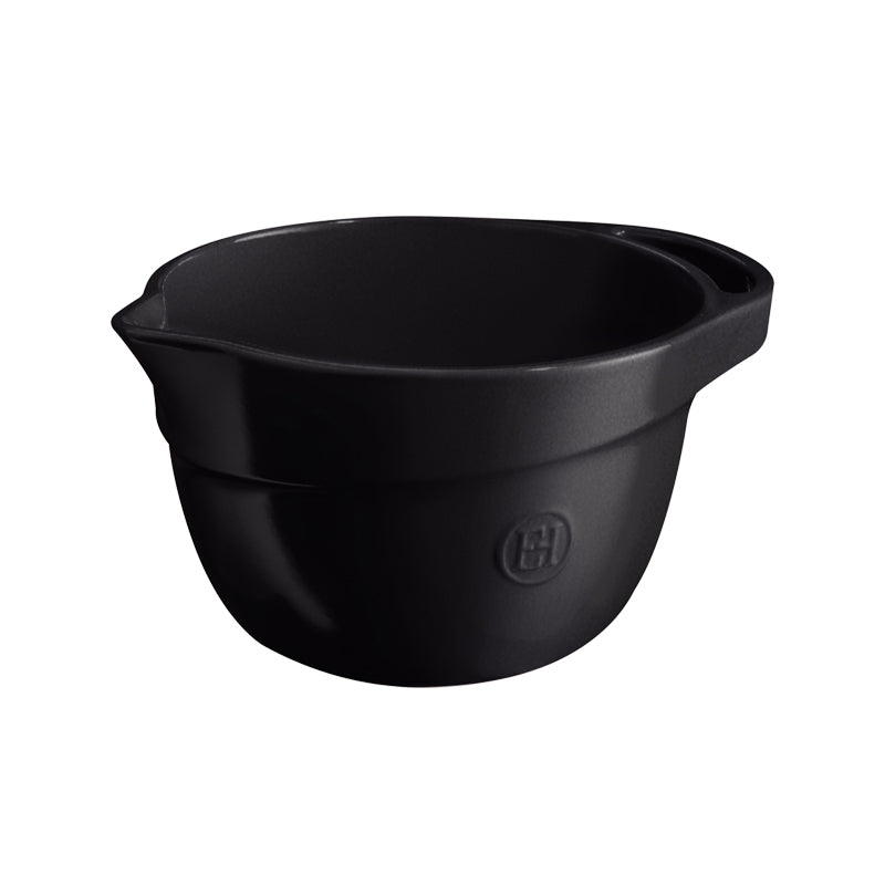 Emile Henry Keramik Rührschüssel – schwarz – 2,5 l im Home-and-Kitchen Online Shop