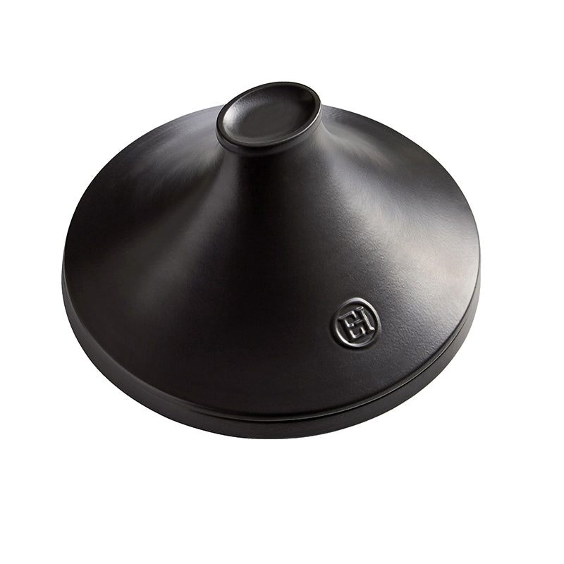 Deckel der schwarzen Tajine DELIGHT von Emile Henry
Online-Shop Home-and-Kitchen.de