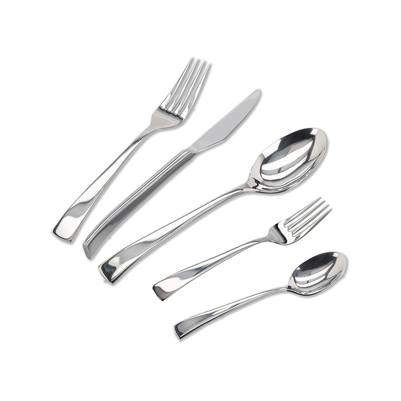 FACE Besteck Set DUBLIN - Edelstahl glänzend - 30-teilig, Handarbeit aus Portugal, im Home-and-Kitchen Online Shop