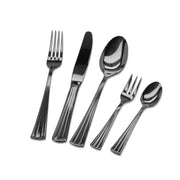 FACE Besteck Set BUDAPEST - Edelstahl - PVD schwarz - 30 teilig, handgefertigt in Portugal, im Home-and-Kitchen Online Shop
