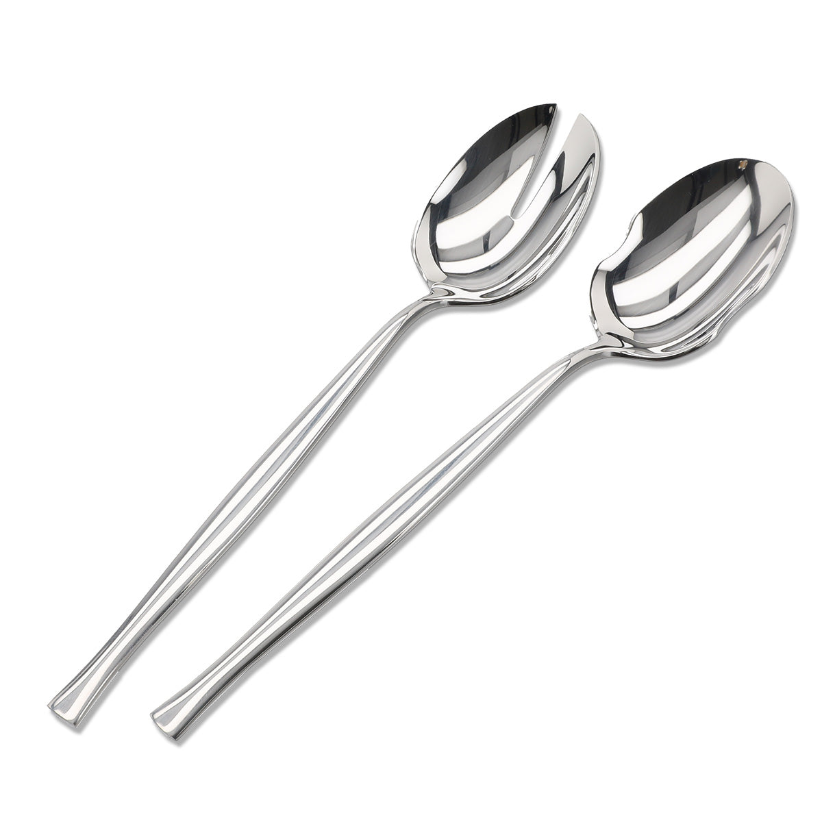 FACE Salatbesteck ISTANBUL Set - Edelstahl glänzend, handgefertigt in Portugal, im Home-and-Kitchen Online Shop