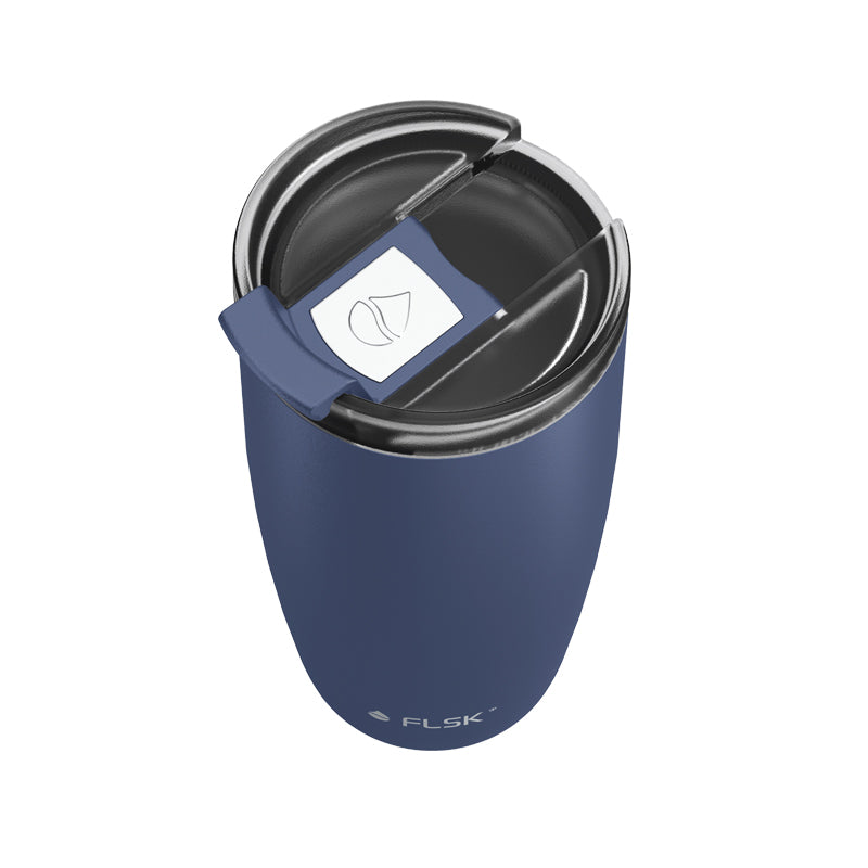Patentierter Safe Guard Lock-Verschluss bei Kaffeebecher to go von FLSK