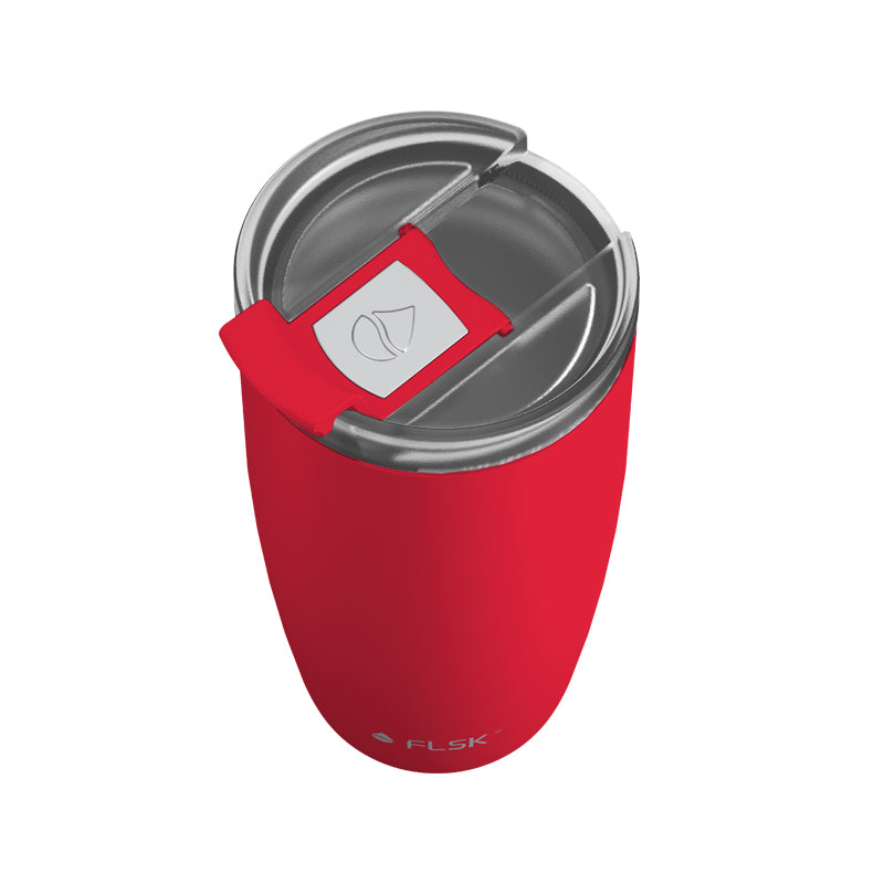 Patentierter Safe Guard Lock-Verschluss bei Kaffeebecher to go von FLSK