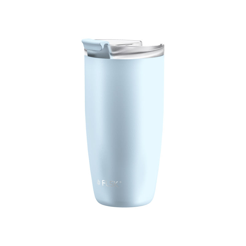 FLSK Edelstahl Thermobecher - Kaffeebecher to go Farbe Polar / Hellblau - 500 ml | color:polar
