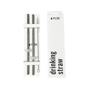 FLSK Strohhalme für Thermobecher to go - Edelstahl - 2 Stück im Home-and-Kitchen Online Shop