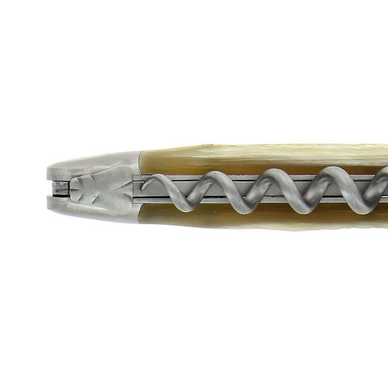 Forge de Laguiole Sommeliermesser mit von Hand ziseliertem Hebel und Bienen-Emblem, Korkenzieher mit 5 Windungen, in Geschenkbox mit Echtheitszertifikat im Online Shop Home-and-Kitchen.de