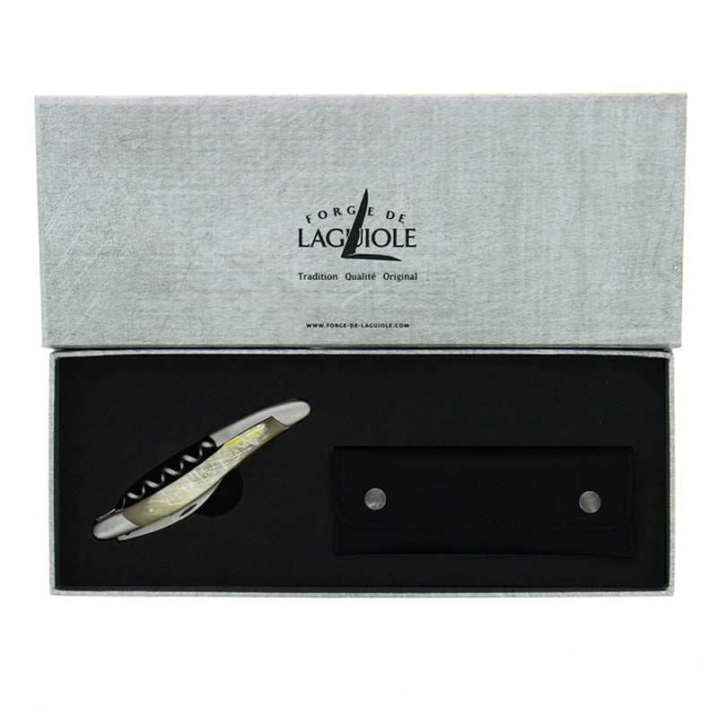 Forge de Laguiole Sommeliermesser  in Geschenkbox mit Echtheitszertifikat im Online Shop Home-and-Kitchen.de