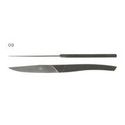 Handgearbeitete AIGUDA Tafelmesser von Forge de Laguiole, als 
2er oder 6er Set, Monobloc, mit schwarzer PVD Beschichtung
Exklusiv für Forge de Laguiole: geschmiedeter T12-Stahl
Online-Shop Home-and-Kitchen.de

