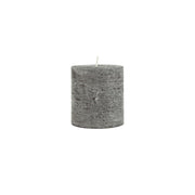 dunkelgraue Stumpenkerzen/Blockkerzen von IB Laursen, 
14 cm, 10 cm oder 7,5 cm, Durch-
messer 7 cm, rustikale Verarbeitung,
Brenndauer von 25 Stunden, 35 Stunden, 50 Stunden
gleichmässiges Abbrennen