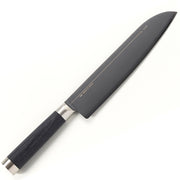 Kochmesser No. 05 MICHEL BRAS von KAI, Santoku-Form, Küchenmesser,  
Typ: High End Serie, aus Japan, handgefertigt, Schliff: beidseitig, Griff: Pakkaholz, schwarz
