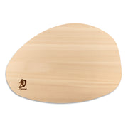 Ovales Schneidbrett Shun Hinoki von KAI - aus jap. Zypressenholz, 
hergestellt in Japan, geeignet für  japanische Messer mit empfindlichen Klingen, leichtes Gewicht
Online-Shop Home-and-Kitchen.de