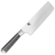 Japanisches Gemüsemesser Nakiri von KAI, beidseitig geschliffen, Griff aus Pakkaholz, von Hand abgezogen