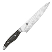 Allzweckmesser von KAI - Serie: Shun Nagare, spitze Klingenform, beidseitig geschliffen, hergestellt in Japan in Handarbeit, Griff aus Pakkaholz, grauschwarz meliert im
Online-Shop Home-and-Kitchen.de

