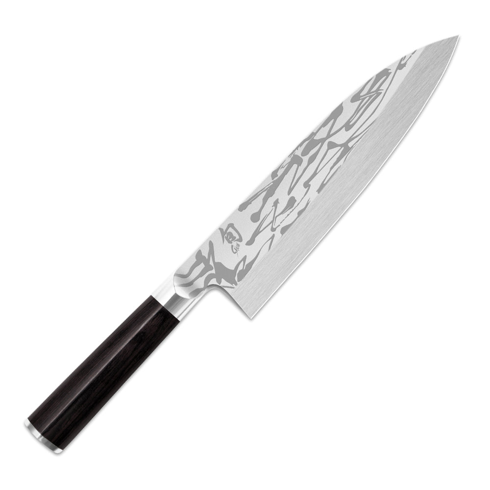 Deba Messer von KAI - Serie: Shun Pro Sho, in 2 Größen erhältlich, Klinge mit moderner Ätztechnik, handgefertigt in Japan, einseitig geschliffen, Griff aus schwarzem Pakkaholz.
Online-Shop Home-and-Kitchen.de

