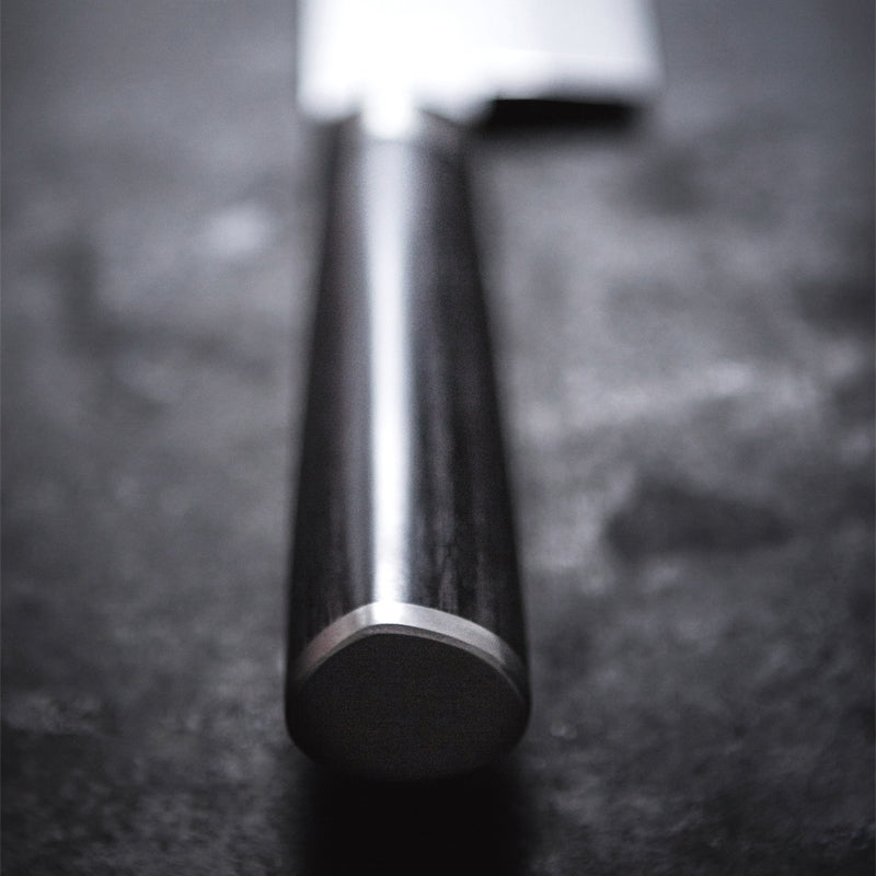 Usuba Messer von KAI - Serie: Shun Pro Sho, Griff aus schwarzem Pakkaholz, im Online-Shop Home-and-Kitchen.de
